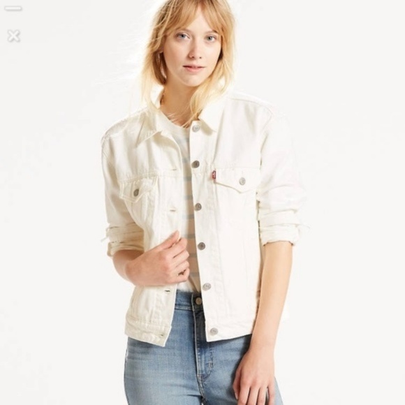 Levi's Jackets & Blazers - Levi Strauss White Denim Jacket